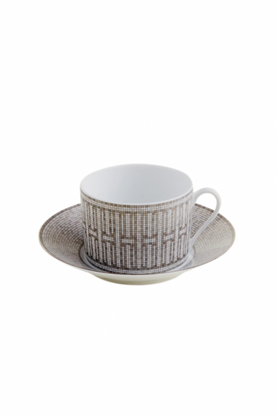 Mosaique au 24 Platinum Breakfast Cup and Saucer